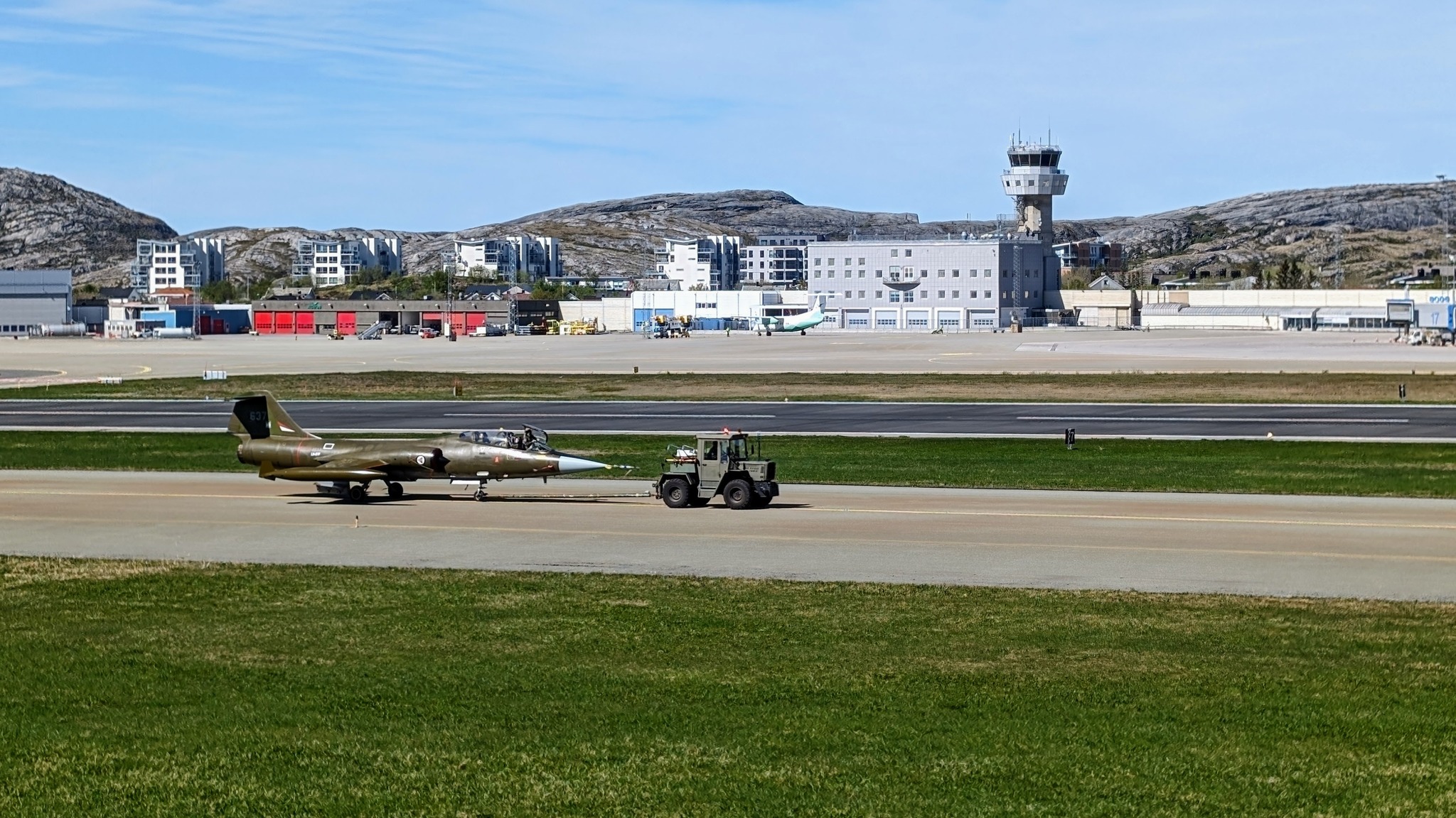 Norwegian CF 104D Starfighter Performs Afterburner Test Run 2