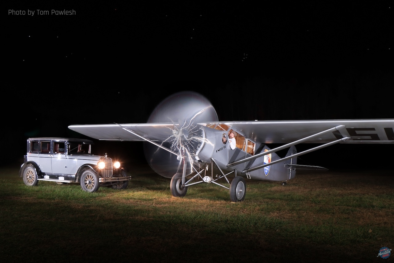 Old Rhinebeck Aerodrome Hosts First Ever Night Photoshoot 0423