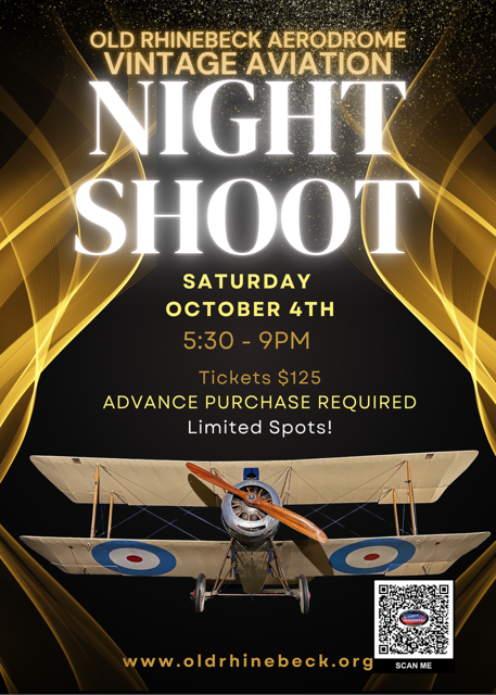 Old Rhinebeck Aerodrome to Host Exclusive Night Photo Event on October 4 2025