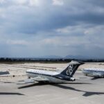 Olympic Airways BAC1 11 and Boeing 727 Hellinikon Airport