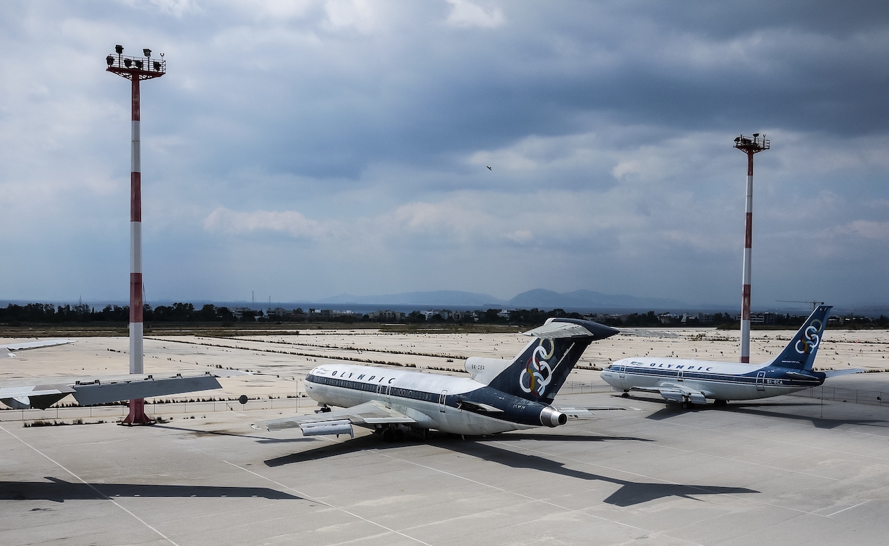 Olympic Airways BAC1 11 and Boeing 727 Hellinikon Airport