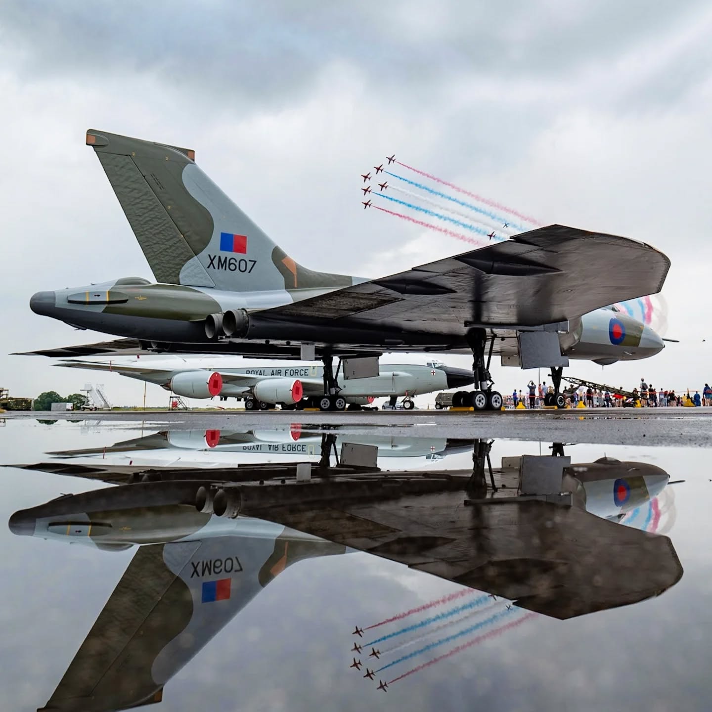 Operation Black Buck at RAF Waddington – 44 Years On, Vulcan XM607
