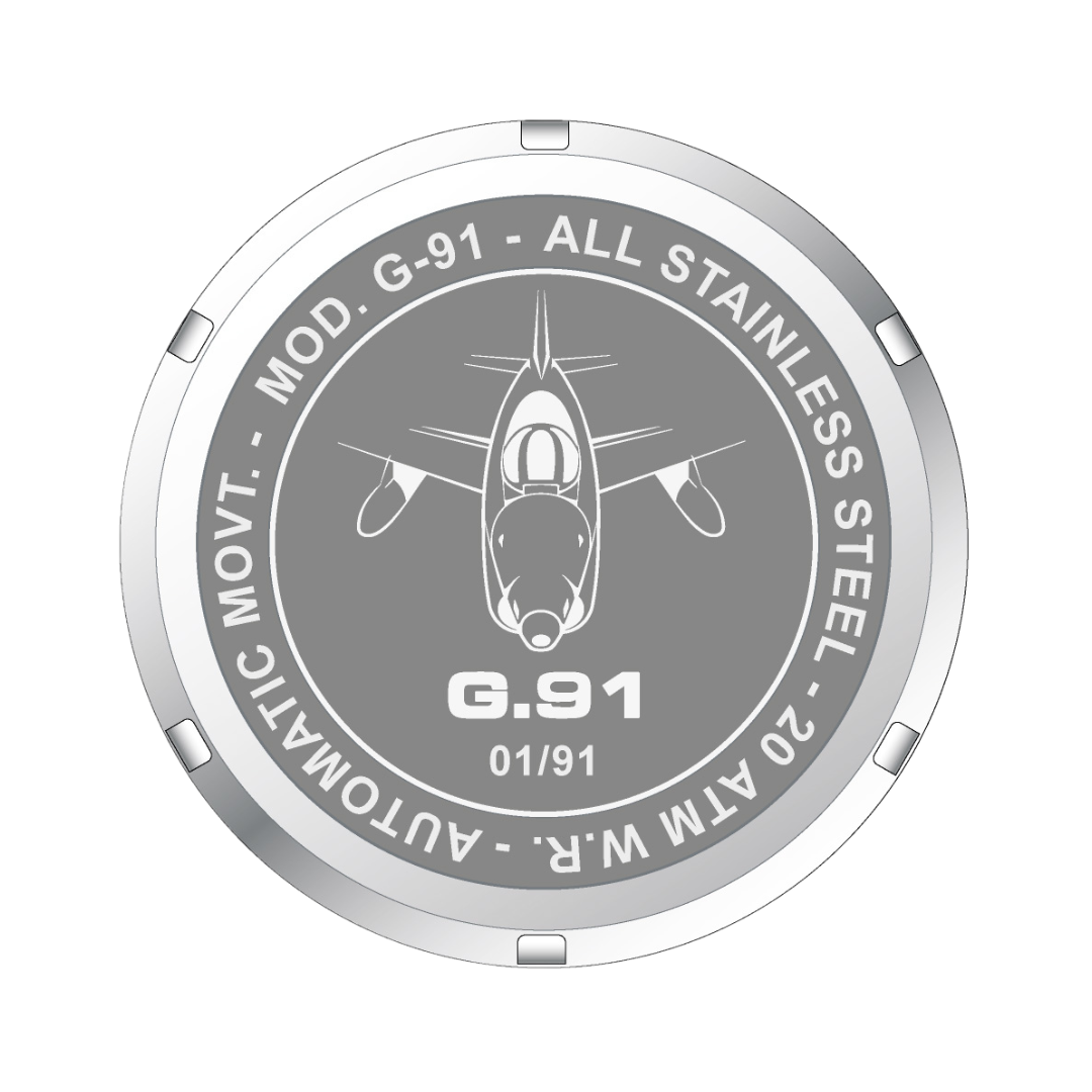 Hangar Italy Announces Limited-Edition FIAT G.91 Tribute Watch 14 Orologio G91 5