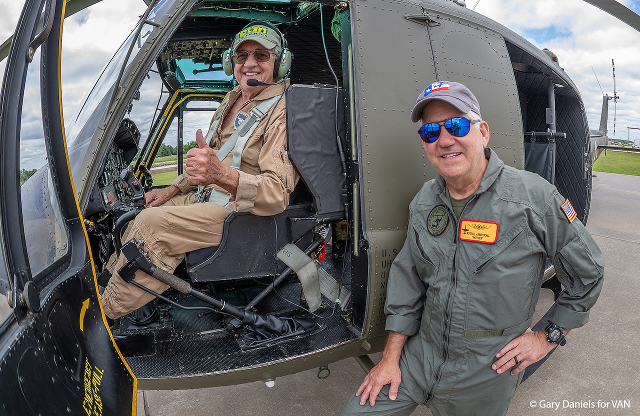 Texas Chopper Pilot Honors Vietnam War Veterans with His Outlaw Huey 15 Outlaw Huey Gary Daniels 04