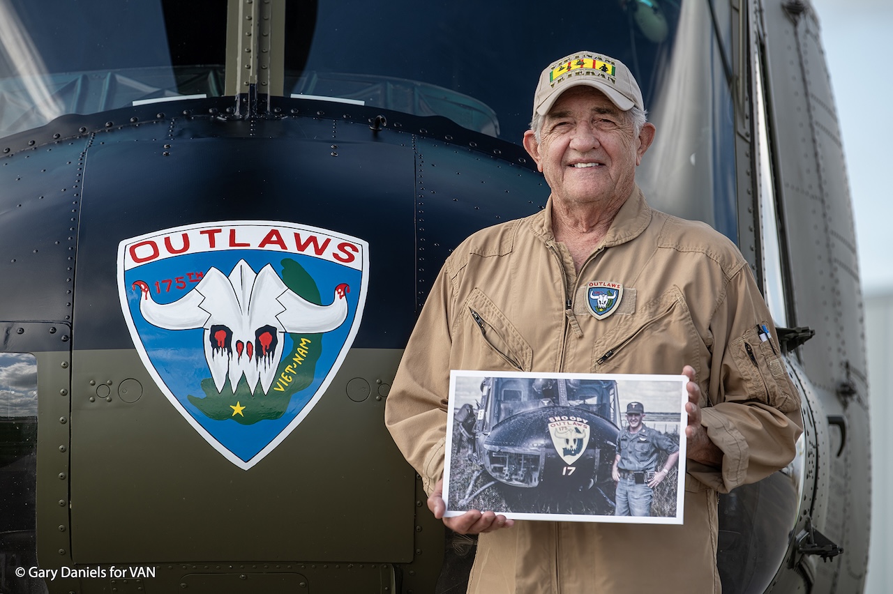 Texas Chopper Pilot Honors Vietnam War Veterans with His Outlaw Huey 16 Outlaw Huey Gary Daniels 05