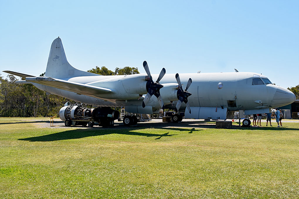 Former RAAF P-3 Orion Finally Reaches Evans Head Museum After Flood Survival 13 P 3 Orion A9 760 at Queensland Air Museum