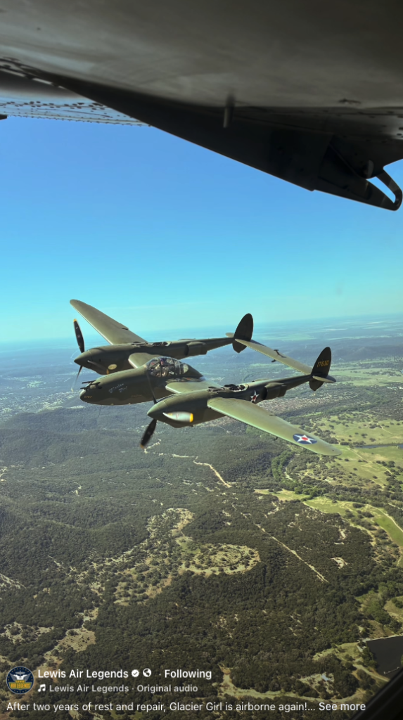 P-38 Lightning Glacier Girl Airborne Again 10 P 38 Lightning Glacier Girl Airborne Again
