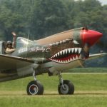 The American Airpower Museum Warbirds to Participate in FourLeaf Air Show Activities 10 P 40 Thom Geneseo Jeff Hancock