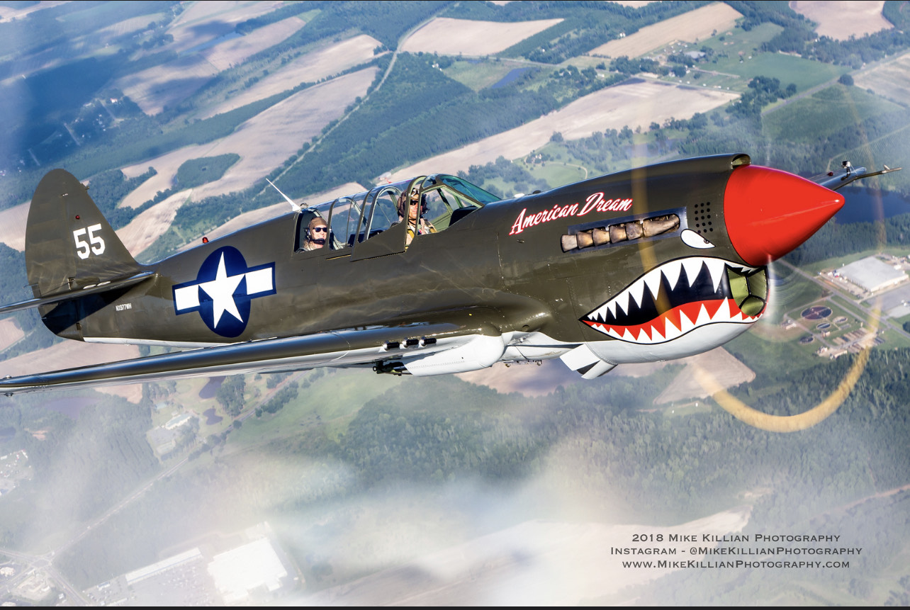 P 40 Warhawk American Dream Mike Killian