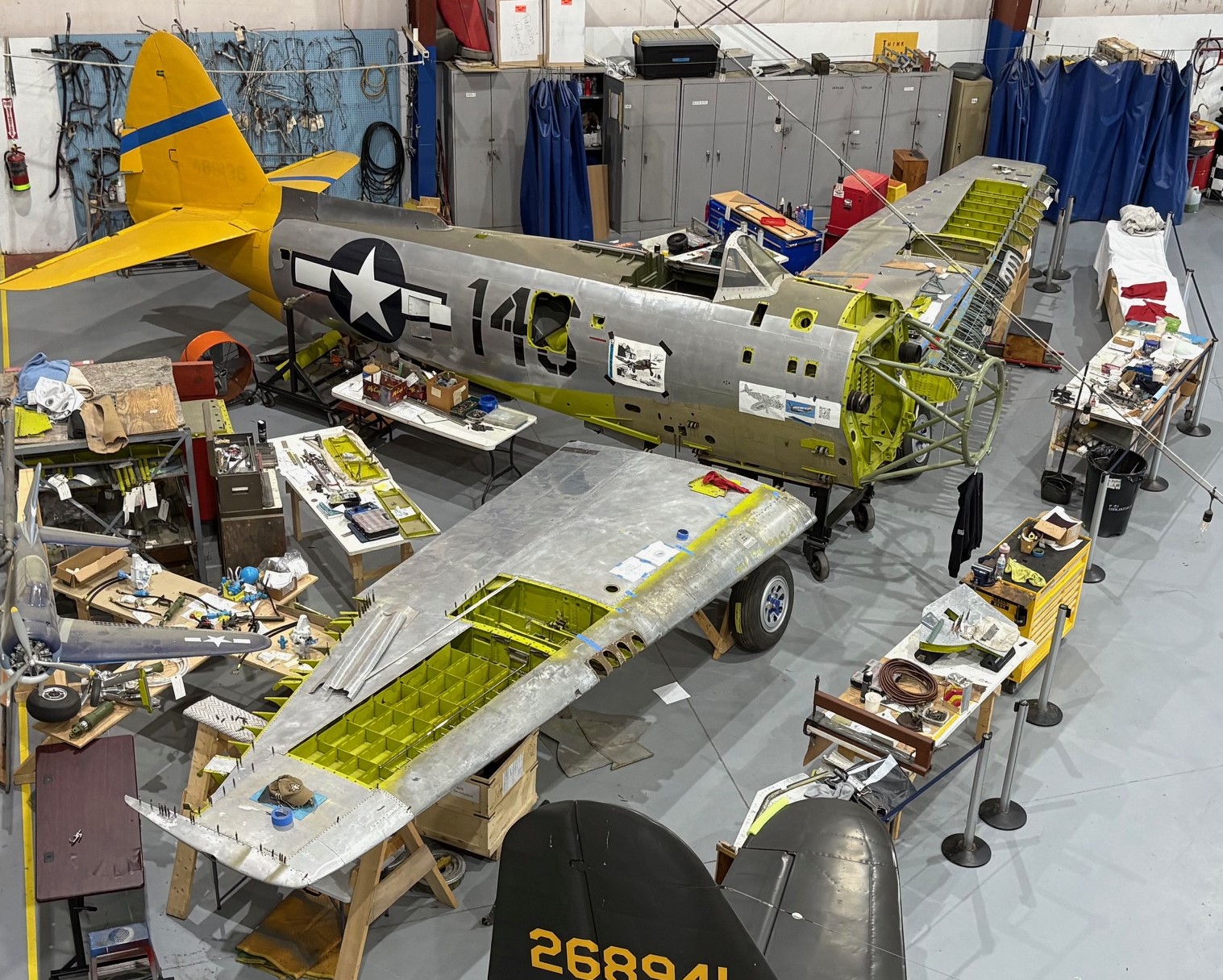 Airbase Georgia Raises More Than $110,000 for P-47N Restoration Through “12 Planes of Christmas” Campaign