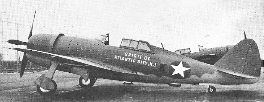 P 47D Spirit of Atlantic City N.J. before its shipment to Europe Aero Series 6 Republic P 47 Thunderbolt by Edward T. Maloney and Uwe Feist