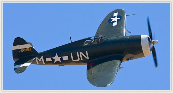 Flight exhibition scheduled: P-47 Thunderbolt provided by Planes of Fame