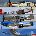 P 51 Mustangs Collage1