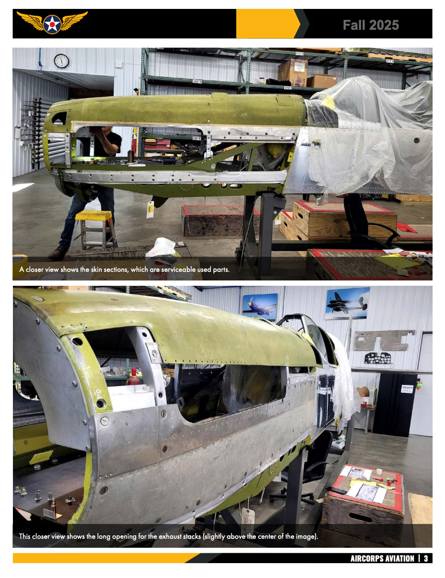 P-51B Mustang ‘Shillelagh’ - Fall Update 17 P 51B Mustang ‘Shillelagh Restoration