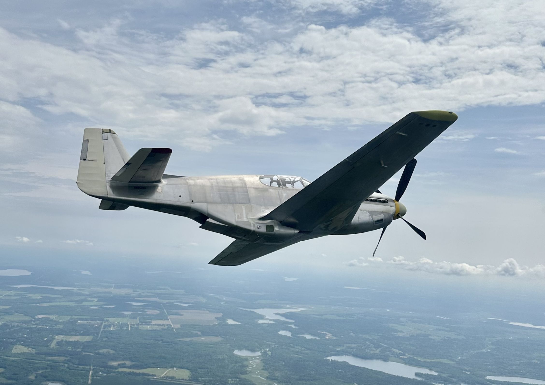 P 51C THUNDERBIRD FIRST FLIGHT