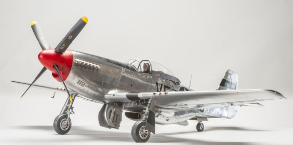 David began work on this 1:5 scale P-51D in March 2005 and donated it to the Royal Air Force Museum, Cosford in September 2013, shortly after completion. 