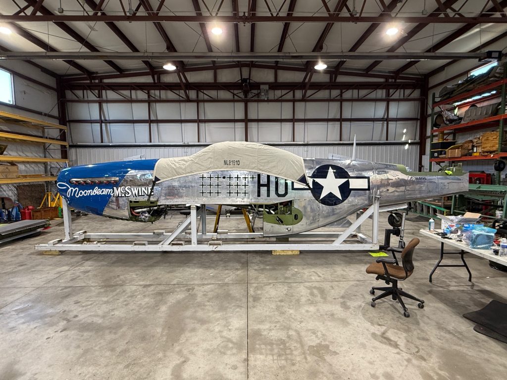 P-51D Mustang 'Moonbeam McSwine' Joins Fly a Spitfire Fleet