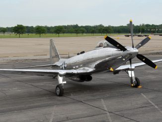 P 75A 44 44553 at the National Museum of the United States Air Force NMUSAF photo