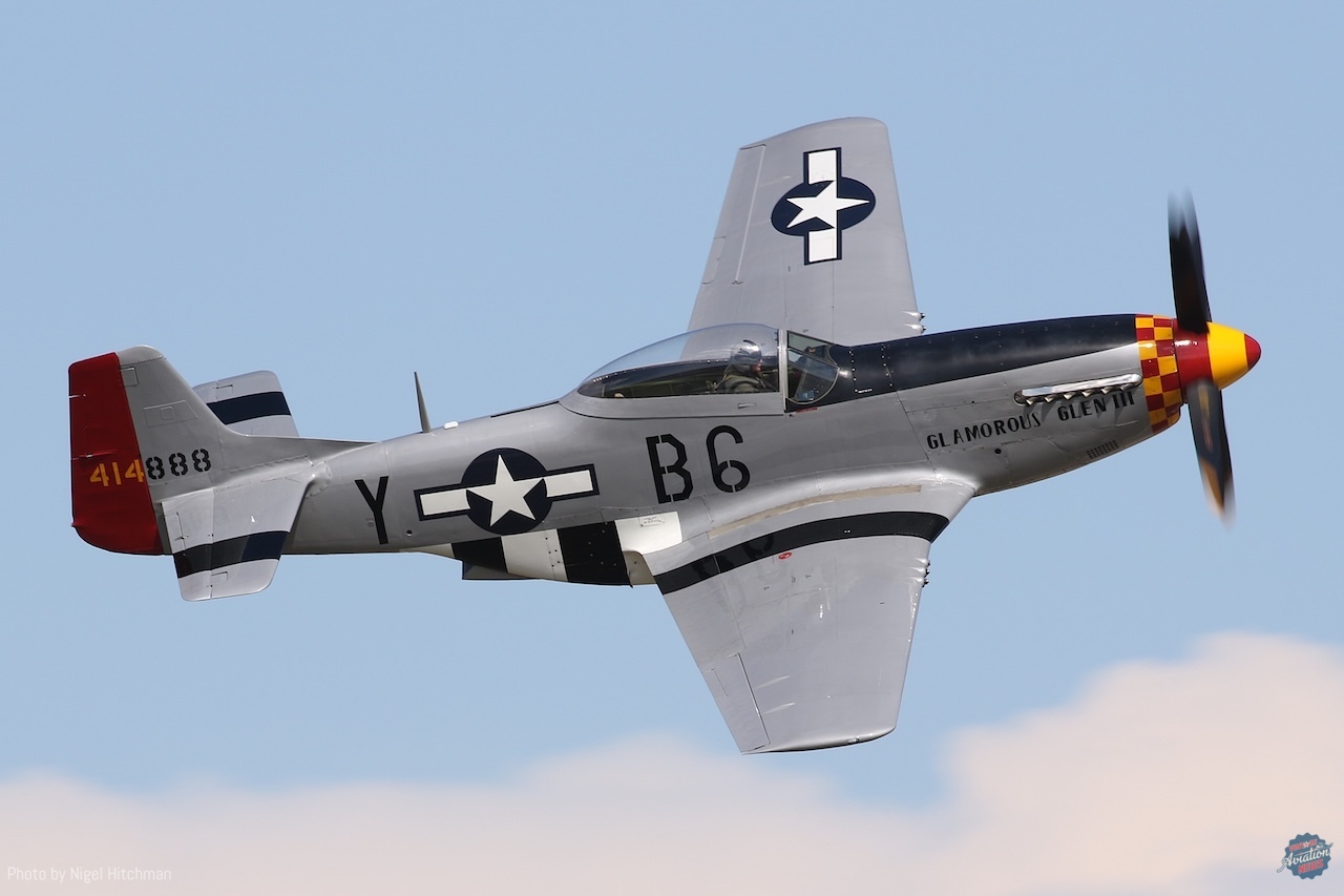 Wings over Houston 2025: A Warbird-Focused Return to Form 41 P51D Glamorous Glen James Bohanon 7D2 5270