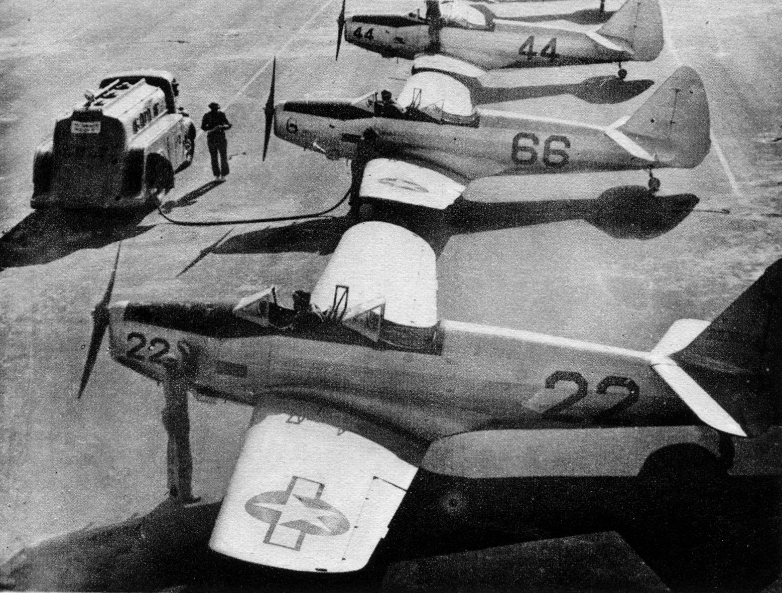 PT 19s Tuskegee Army Air Field in November 1943