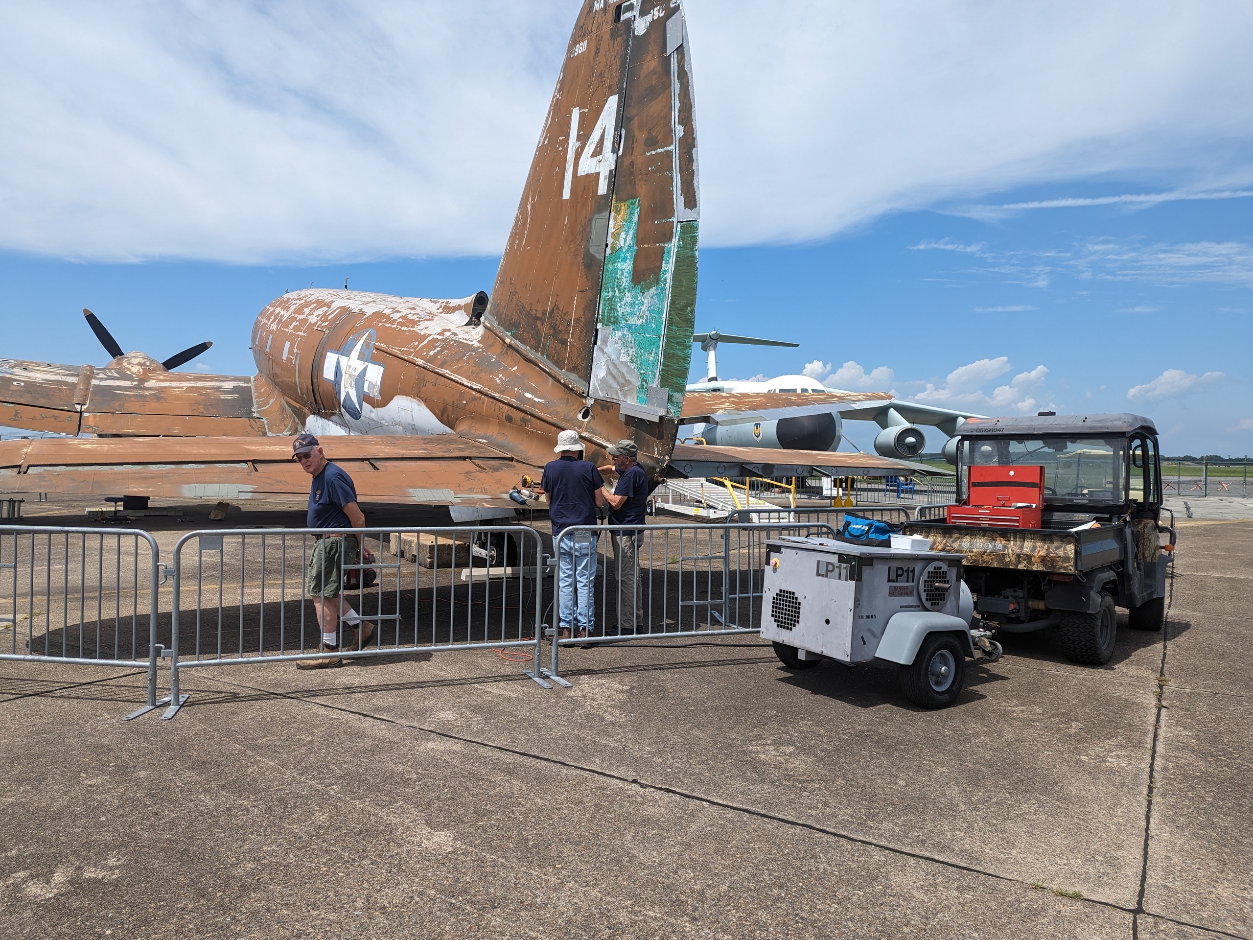 Air Mobility Command Museum Restoring C-46