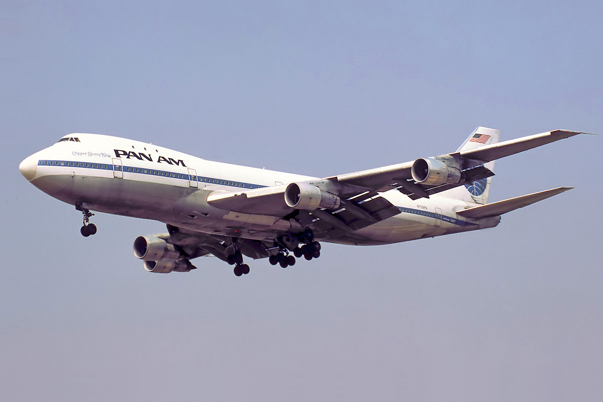 Pan Am Boeing 747 121 N732PA Bidini