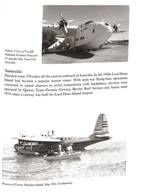 Travel For Aircraft Bookshelf - Passenger Flying Boats by Leslie Dawson 17 Passenger Flying Boats 01062026 008 OCR