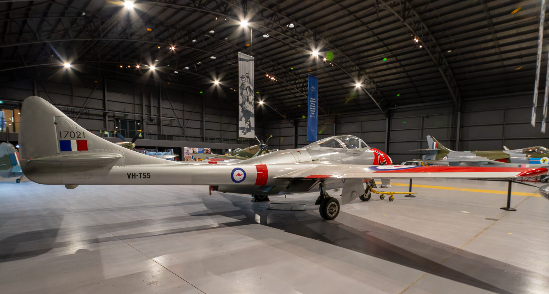 Historic de Havilland DH.115 Vampire Jet joins Australian Battlebird Fleet