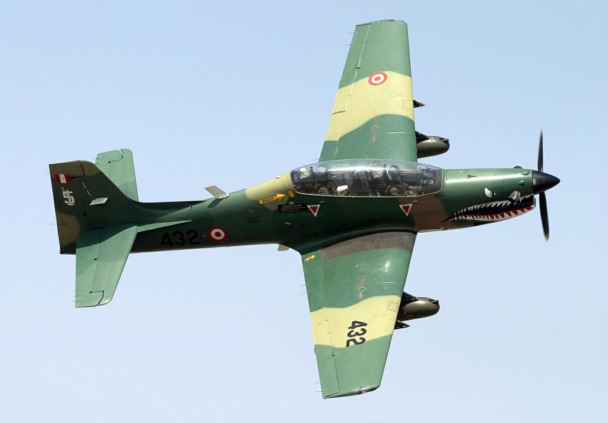 Peru Air Force Embraer T 27 Tucano Lofting
