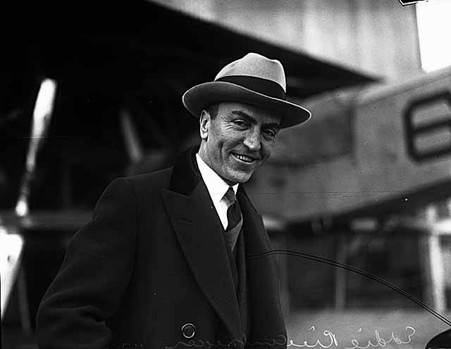 From the Racetrack to the Clouds: The 26 Victories of Captain Edward Rickenbacker 20 Pilot Eddie Rickenbacker Seattle 1926 MOHAI 922