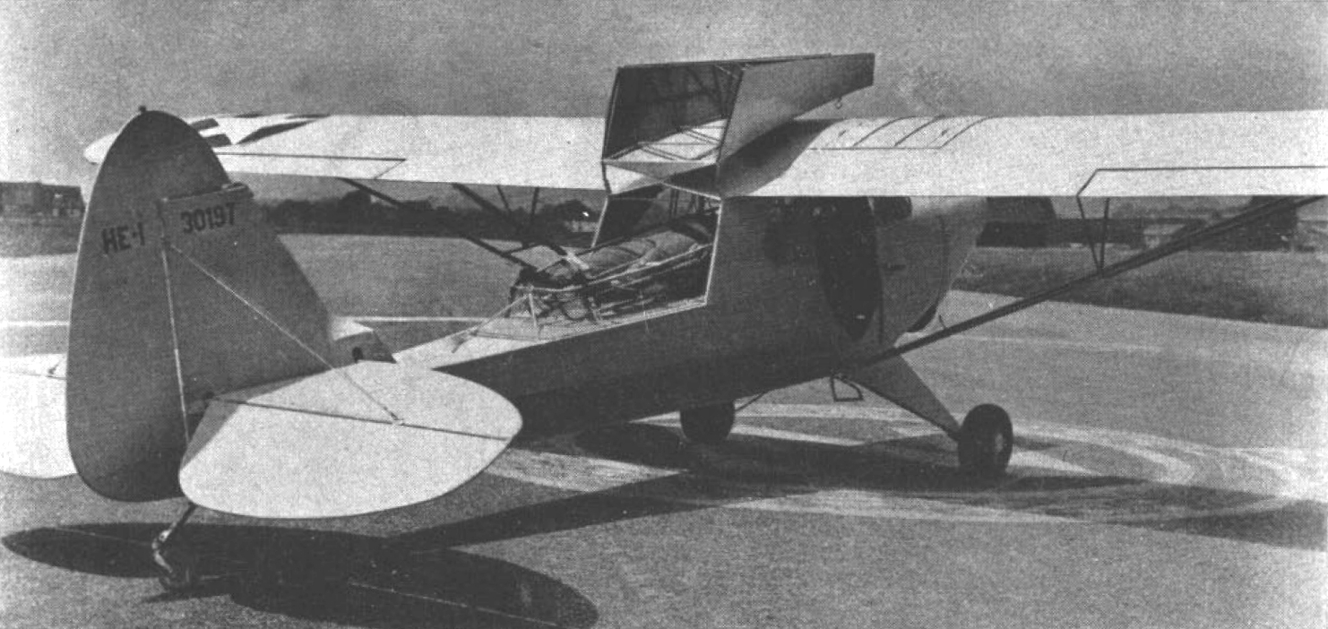 Randy's Warbird Profiles: Piper HE-1 (AE-1) 39 Piper HE 1 flying ambulance c1943