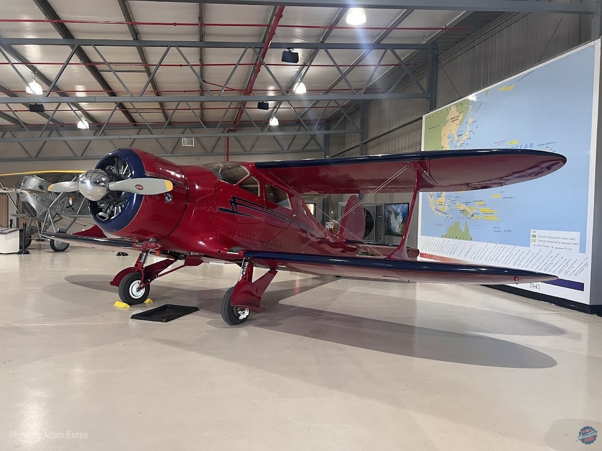 Planes of Fame Air Museum Receives a Beech Staggerwing 1239