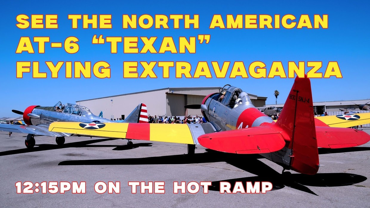 Planes of Fame Air Museum to Host AT 6 Texan Flying
