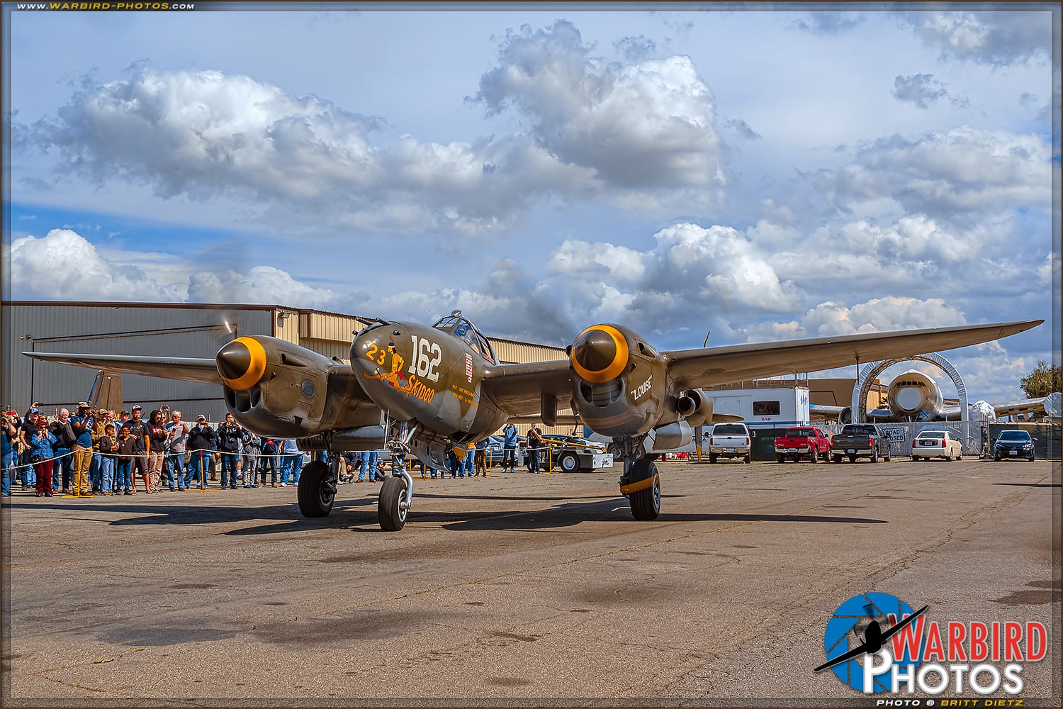 Planes of Fame Lockheed P 38J Lightning Skidoo 1