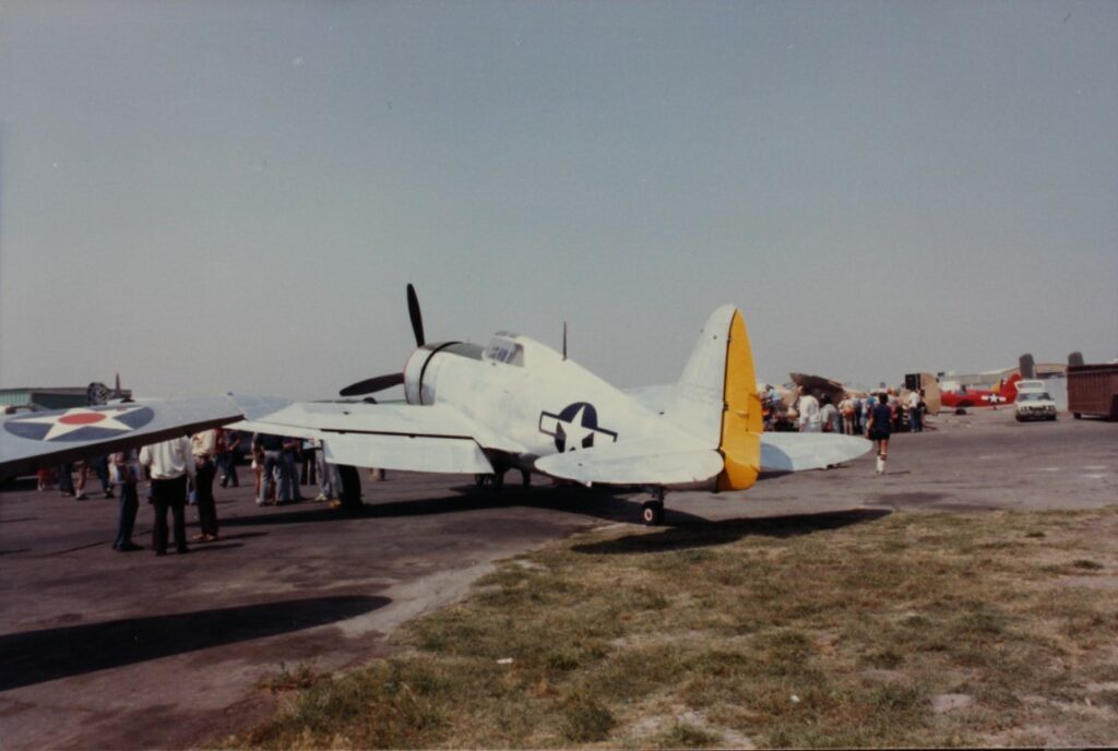 Planes of Fame s P 47G 42 25254 painted as Penrod and Sam the last P 47 flown in combat by 56th FG ace Robert S. Johnson San Diego Air and Space Museum Archives