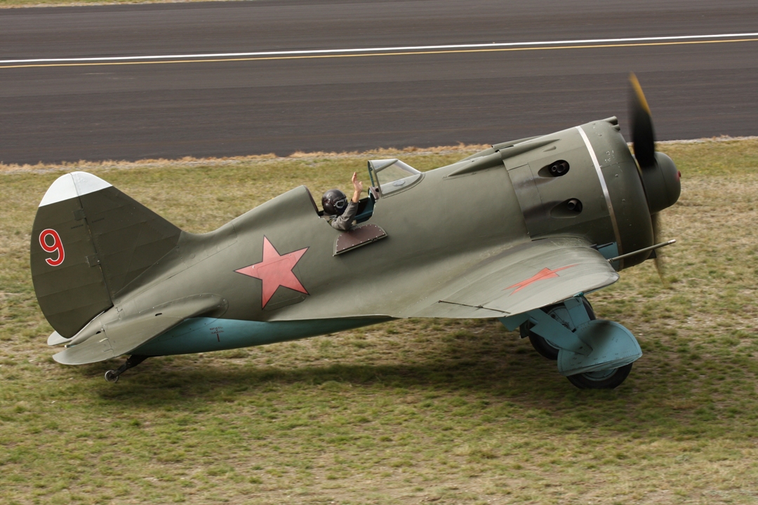 The Polikarpov I-16 photographed in 2008 by Gavin Conroy 
