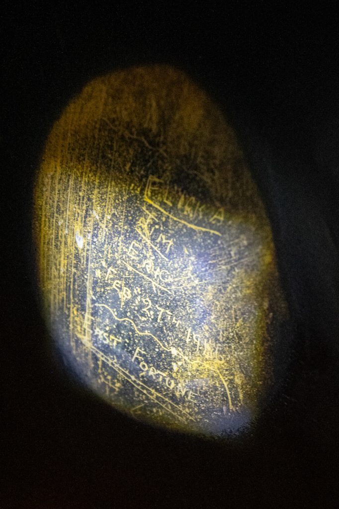 Prop blade graffiti