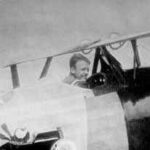 Quentin Roosevelt in Nieuport trainer