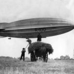 R100 at Cardington mooring mast