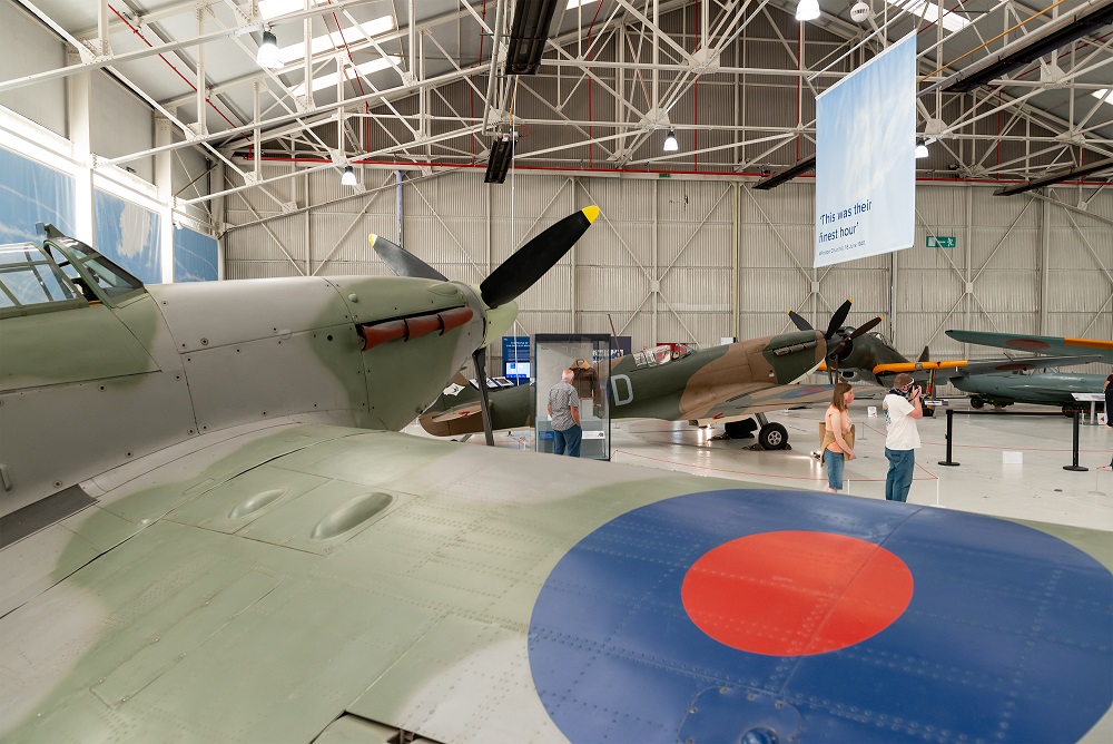 RAF Museum Hurricane and Spitfire