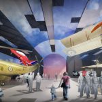 RAF Museum Planned entrance to new RAF Museum site