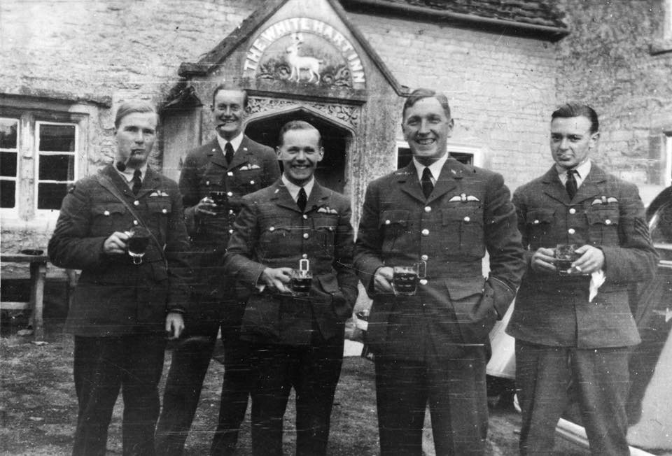 Hawker Hurricane Over Victoria 18 RAF Pilots in WWII 504 Squadron