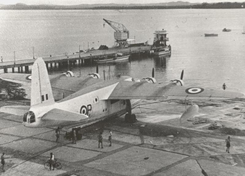 RAF Seletar ramp 205 Sqn Sunderland