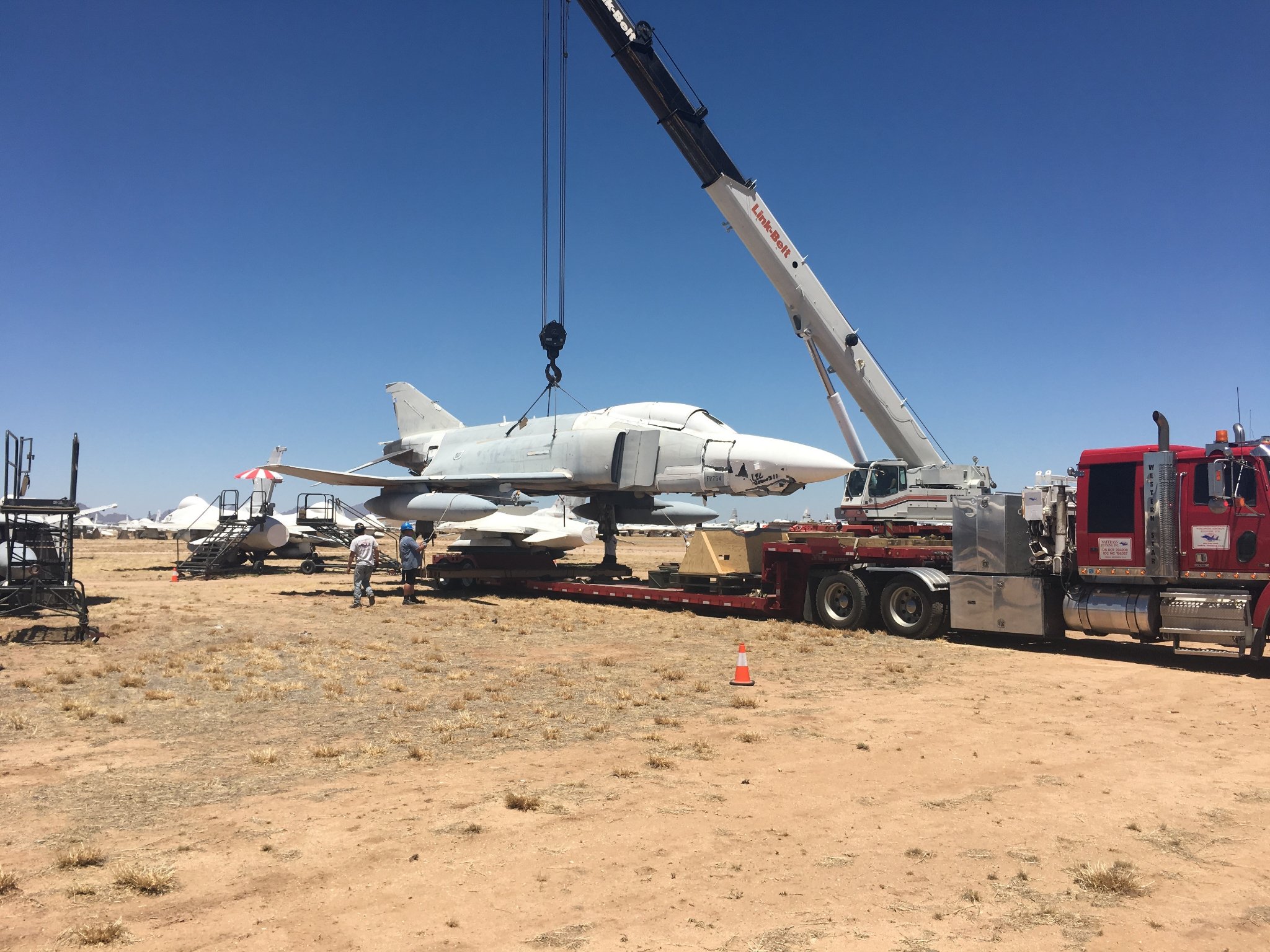 RF 4C 67 0438 departs for the East Mississippi Veterans Foundation in Meridian MS June 6 2022