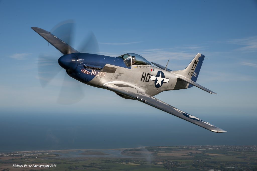 Then and Now: A Return to Bodney with 352nd FG Mustang 'Miss Helen'