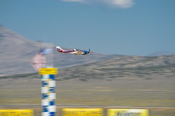 Lancair Legacy Shoots past the post at 2013 Reno Air Races (Image Credit: Moose Peterson)