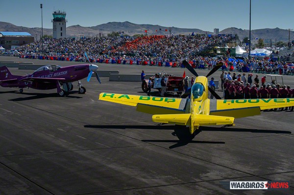 Day Five Welcoming Ceremony at Reno Air Races (Image Credit: Moose Peterson)