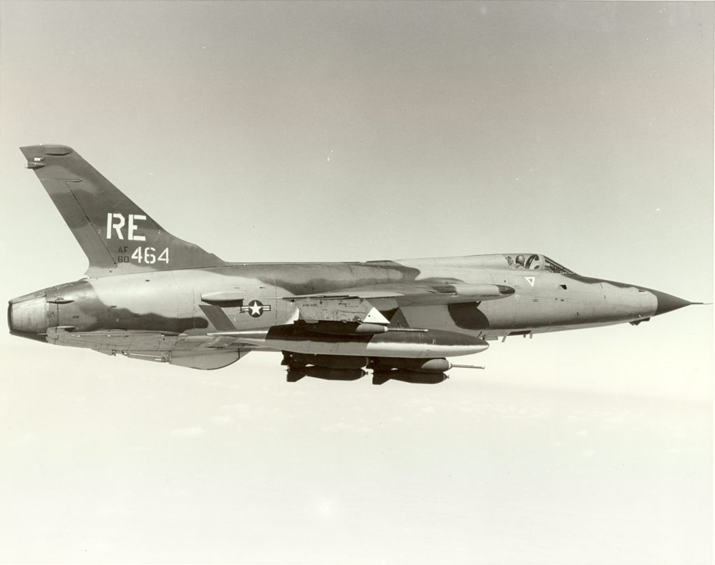 Flight Test Files: Republic F-105 Thunderchief – The Quest for Low-Level Supersonic Dominance 18 Republic F 105D 10 RE Thunderchief 60 464 355th TFW