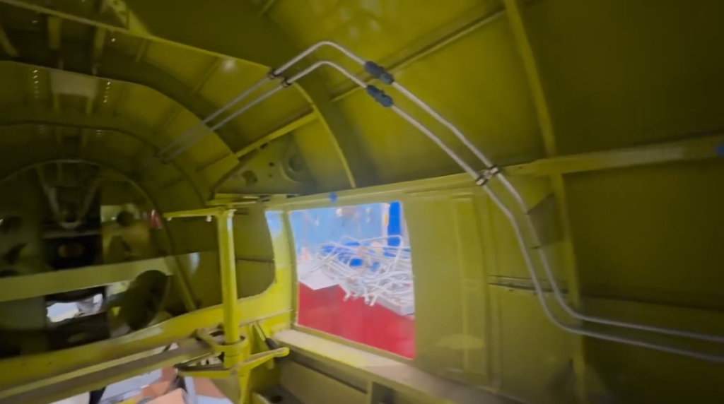 CAF Airbase Georgia P-47 Thunderbolt Restoration Project - Spring Update 11 Republic P 47N Thunderbolt 44 89136 Hydraulic Lines