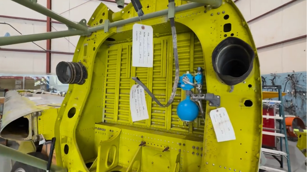 CAF Airbase Georgia P-47 Thunderbolt Restoration Project - Spring Update 10 Republic P 47N Thunderbolt 44 89136 Hydraulic System